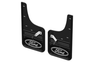 Stänkskydd fram & bak | Ford oval | Svart