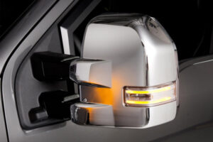 Kromade Backspegel kåpor | Tow mirrors