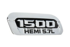 Kromade ”1500 / 5.7L HEMI” emblem | motorhuv