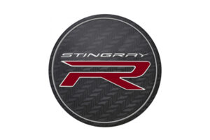 GM | Centrumkåpa | Black | Stingray R Logo