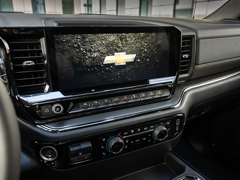 Mittkonsol och navigation på Chevrolet