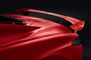 GM High Wing Spoiler | Torch Red | C8 Stingray